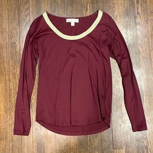 Michael Kors Long Sleeve Top
